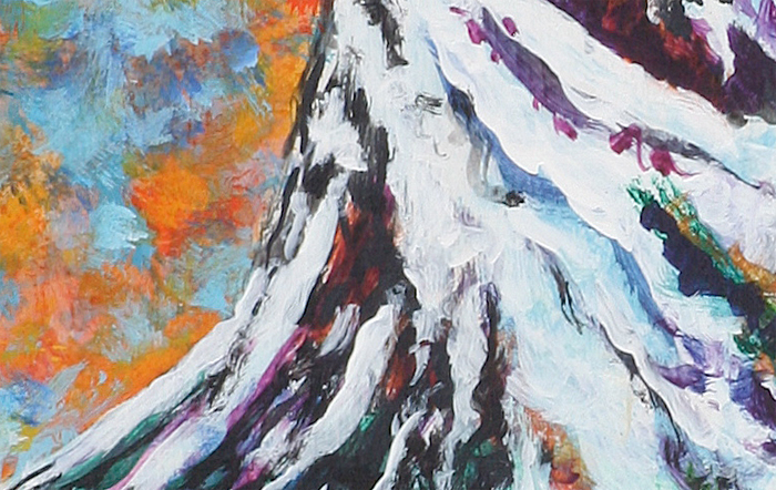 Detail of Twin Peaks